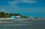 Caye Caulker, na grande barreira de corais, em Belize